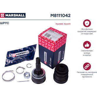 Внешний шрус Hyundai Accent II +ТАГАЗ 00- MARSHALL M8111042