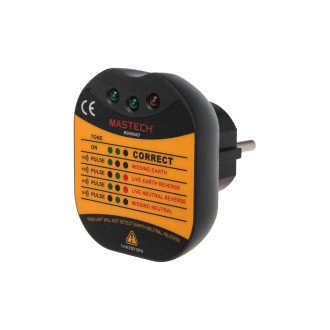 Тестер электросети для евро-розеток Mastech MS6860D