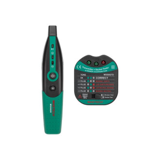 Тестер розеток детектор автоматов Mastech ms5902rtd