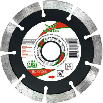 Алмазный диск MD-STARS 1A1RSS GROOVER