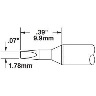 Картридж-наконечник для CV/MX METCAL CVC-7CH0018S