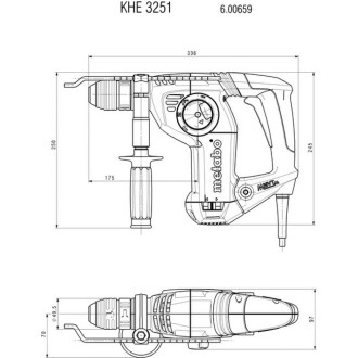 Перфоратор Metabo KHE 3251 600659000