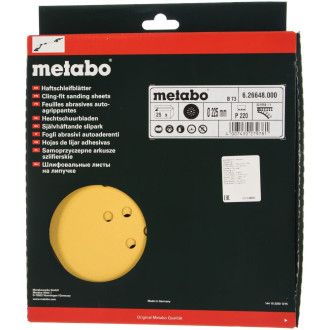 Шлифлист Metabo 626648000