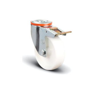 Нейлоновое поворотное колесо MFK-TORG EM04-ZKZ-150-F