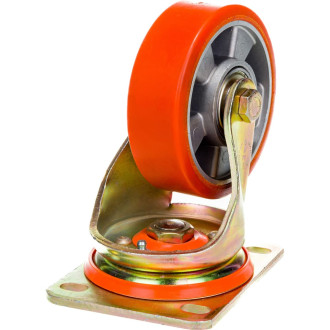 Полиуретановое поворотное колесо MFK-TORG ED01-ABP-125