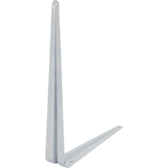 Кронштейн MFK-TORG Л 350х300 0.9мм белый