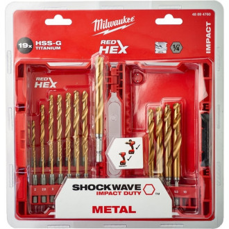Набор сверл по металлу Milwaukee 48894760