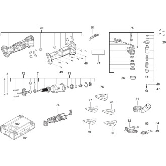 Аккумуляторный мультитул Milwaukee M18FMT-0X FUEL