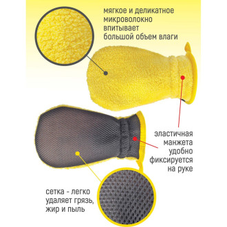 Рукавица для ухода за автомобилем Mr. Wash 71533