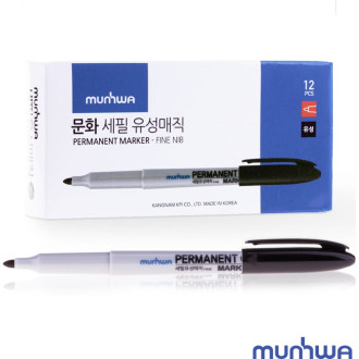 Пулевидный перманентный маркер Munhwa FPM-01
