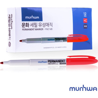 Пулевидный перманентный маркер Munhwa FPM-03