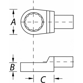Накидная насадка NORGAU N212-19