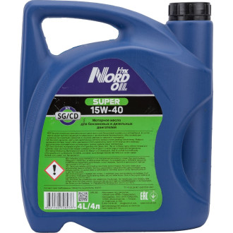 Моторное масло NORD OIL Super 15W-40 SG/CD
