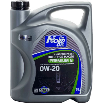 Моторное масло NORD OIL Premium N 0W-20 SN/CF