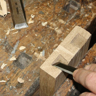 Косая правая стамеска Narex WOOD LINE PLUS