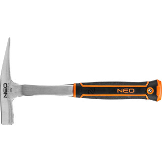 Цельнокованый молоток каменщика NEO Tools 25-105
