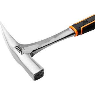 Цельнокованый молоток каменщика NEO Tools 25-106