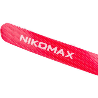 Стяжка-липучка NIKOMAX NMC-CTV150-12-SB-RD-10