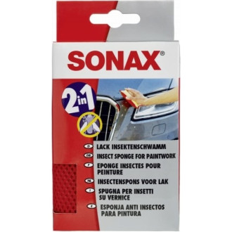 Универсальная мягкая двусторонняя губка для удаления насекомых Sonax 426100