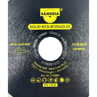 Диск для резки плитки SAMEDIA SOLID KCS