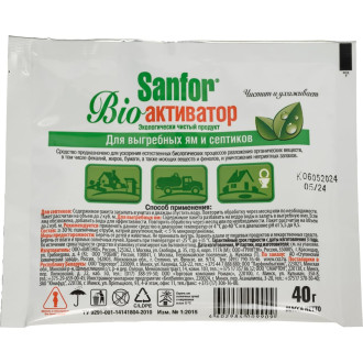 Средство для выгребных ям и септиков SANFOR 8384