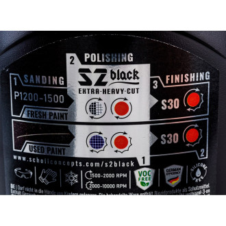 Абразивная паста SCHOLL Concepts S2 BLACK