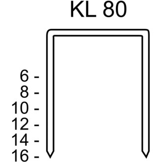 Скоба Schneider Airsystems KL 80/06 CNK/3000 3000 шт.