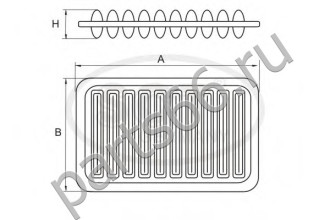Воздушный фильтр SCT SB2170