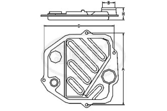 Фильтр для АКПП SCT SG1055