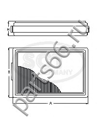 Топливный фильтр SCT ST6005