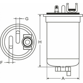 Топливный фильтр SCT ST6164