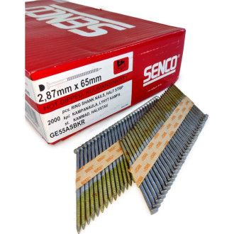 Реечные гвозди Senco D34, 2.9x65 Ring HDG 2000 шт.