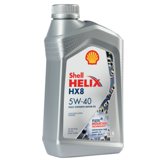 Масло SHELL Helix HX8 Synthetic 5W-40