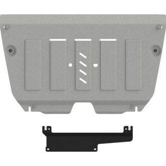 Защита картера двигателя и кпп алюминий 4 мм для TOYOTA Camry ( V40 / V50 / V70)-2006-2022- / для TOYOTA RAV4 (XA 50)-2018 / 2019 / sheriff 4092