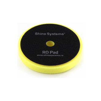 Полутвердый круг полировальный Shine systems RO Foam Pad Yellow