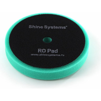 Твердый круг полировальный Shine systems RO Foam Pad Green