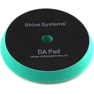 Экстра твердый полировальный круг Shine systems DA Foam Pad Green