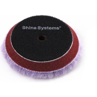 Круг полировальный Shine systems Lila Wool Pad из лилового меха