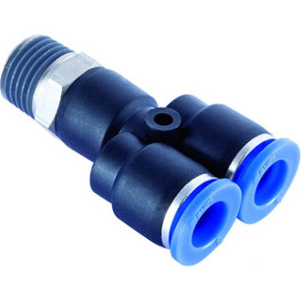 Цанговый прямой тройник SHPI PWT 04-R02