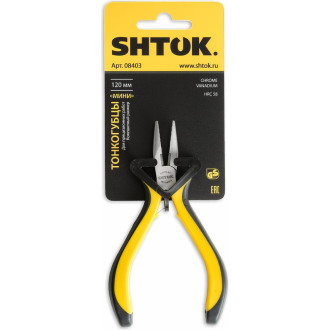 Мини тонкогубцы SHTOK 08403