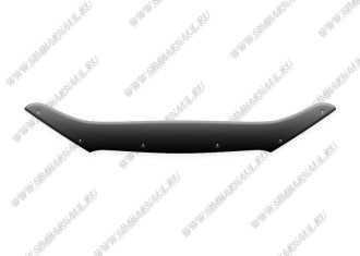 Дефлектор капота CHEVROLET CAPTIVA 2012- Sim NLD.SCHCAP1212