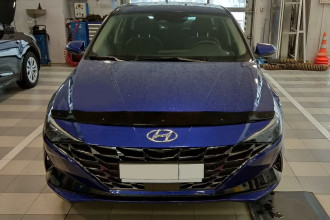 Дефлектор капота HYUNDAI Elantra/Avante/i30, 2020- Sim NLD.SHYELA2012