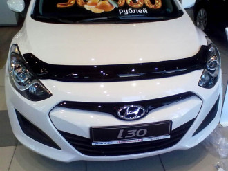Дефлектор капота HYUNDAI i30 2012- Sim NLD.SHYI301212