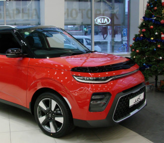 Дефлектор капота KIA Soul 2019 Sim NLD.SKISOU1912