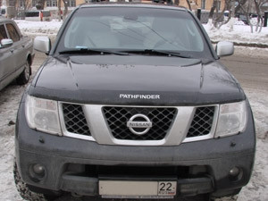 Дефлектор капота NISSAN PATHFINDER 2005-2010/NISSAN NAVARA 2005-2010 Sim NLD.SNIPAT0412