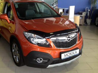 Дефлектор капота Opel Mokka 2012-н.в. Sim NLD.SOPMOK1212