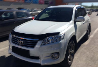 Дефлектор капота TOYOTA RAV4 2010-2012 Sim NLD.STORAV1012