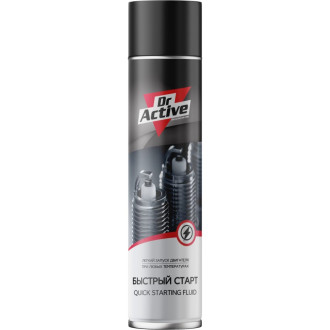 Жидкость для быстрого запуска двигателя Sintec dr. active quick start fluid быстрый старт 400 мл аэрозоль
