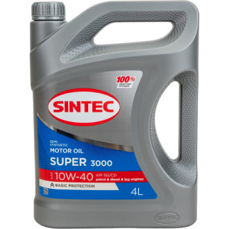 Полусинтетическое масло Sintec SINTEC SUPER 10W-40 SG/CD