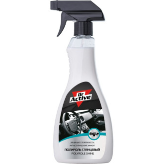 Полироль для кожи резины и пластика Sintec Dr. Active Polyrole Shine